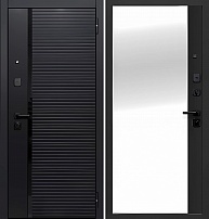  КВАРТИРНАЯ ДВЕРЬ ЧЁРНОЕ ЗЕРКАЛО NEW 7,5 см